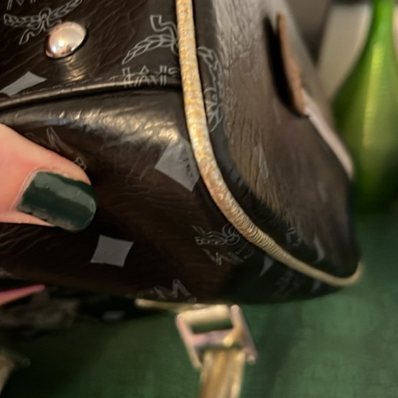 MCM Princess Lion Visetos Boston Duffle Bag - Picture 16 of 16